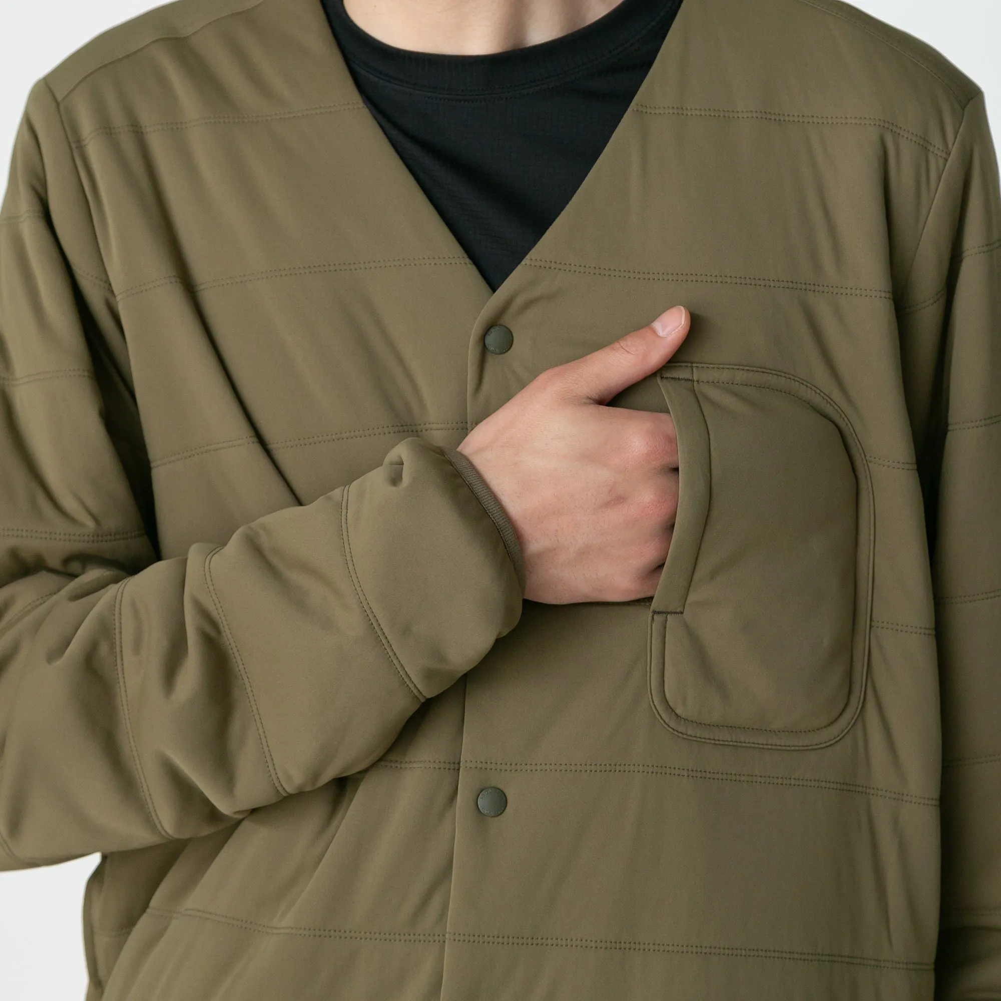 Flexible Insulated Cardigan