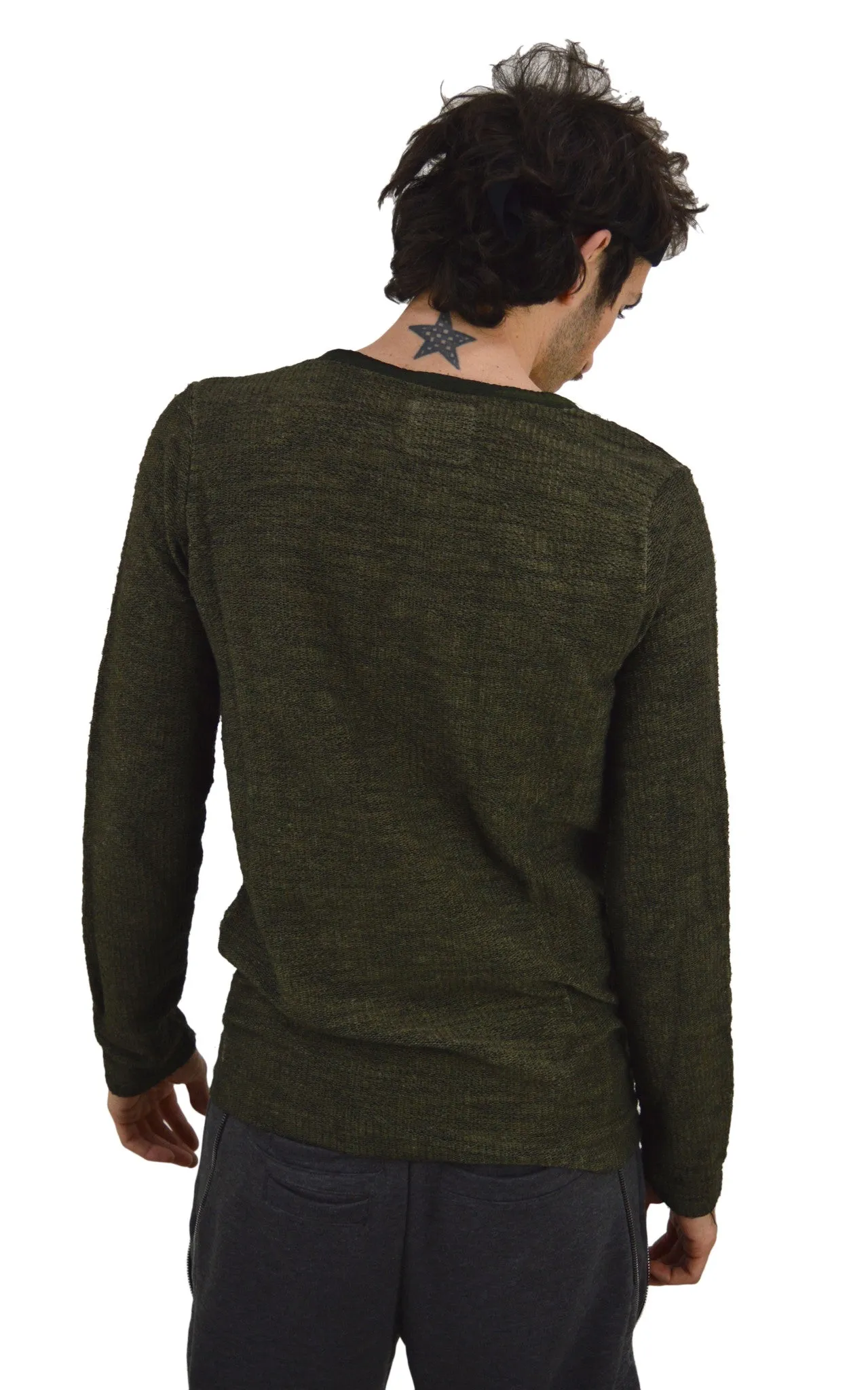 Mens Long Sleeve Winter Shirt.