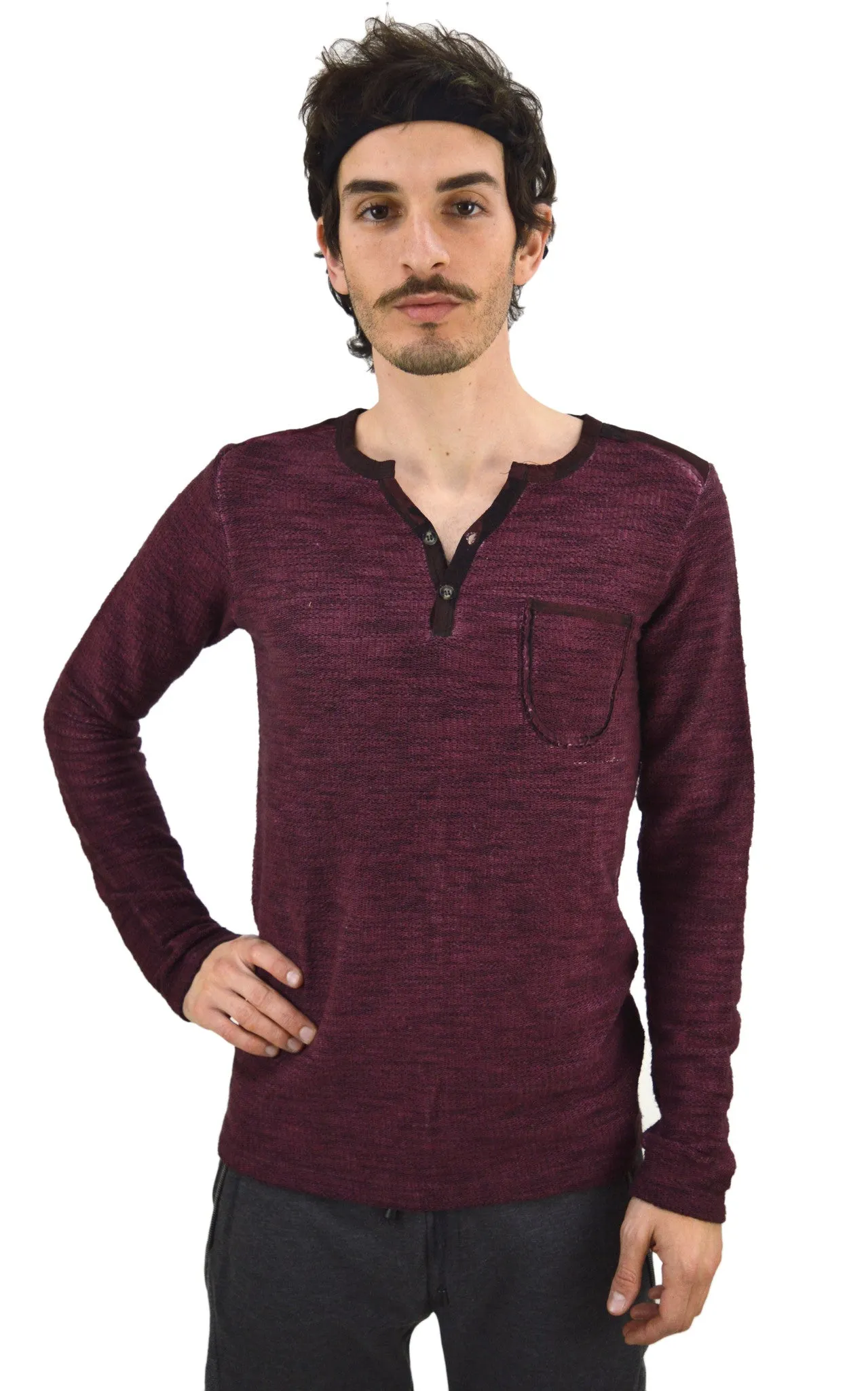 Mens Long Sleeve Winter Shirt.