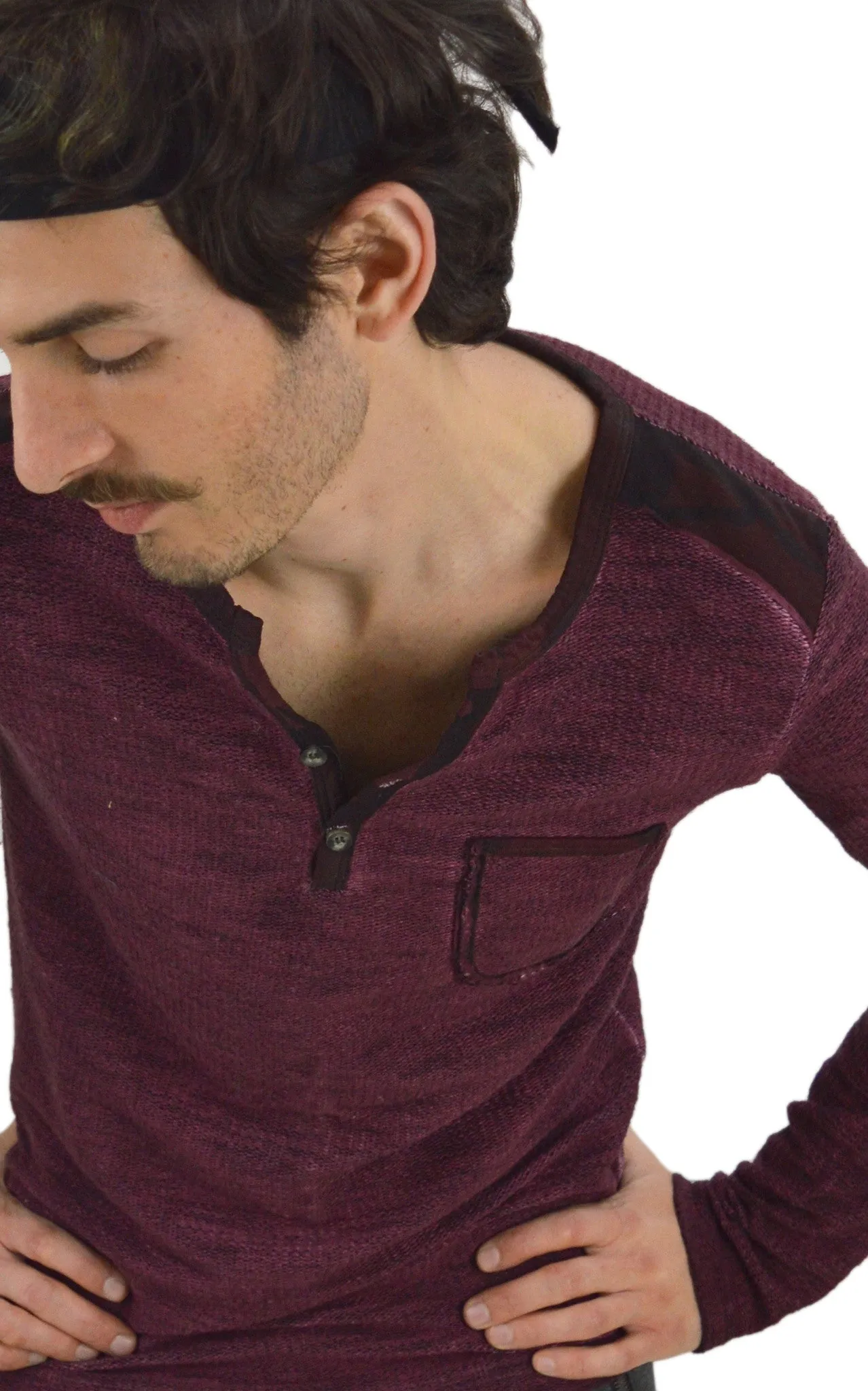 Mens Long Sleeve Winter Shirt.