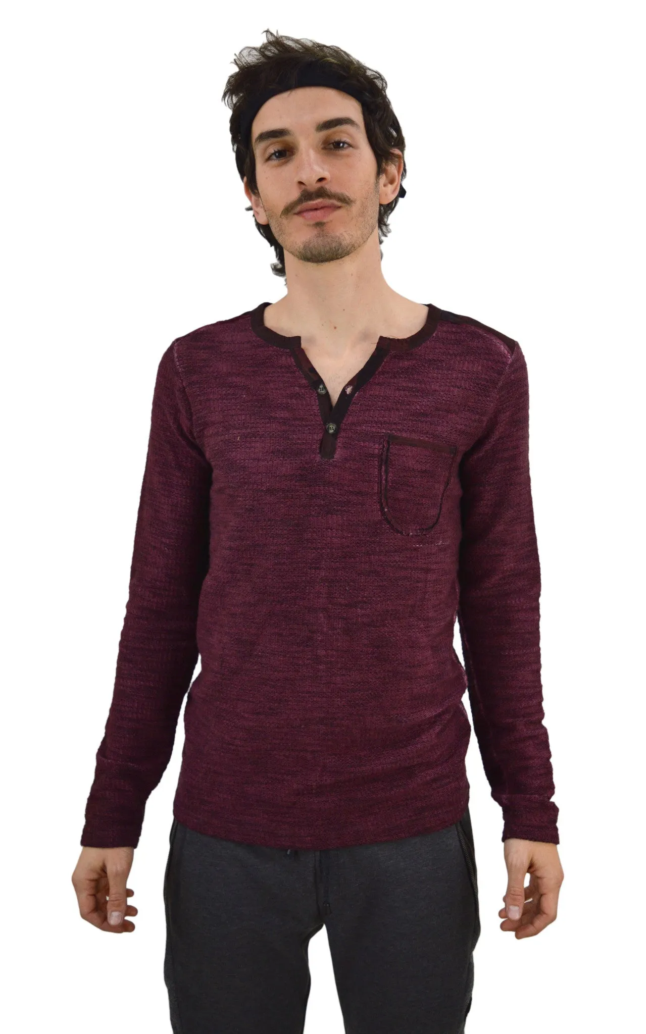 Mens Long Sleeve Winter Shirt.