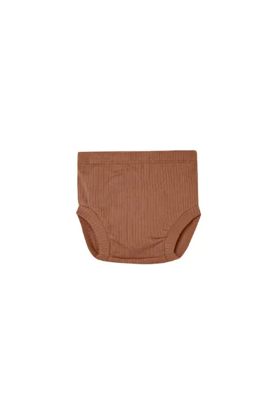 RIBBED BLOOMERS - CLAY