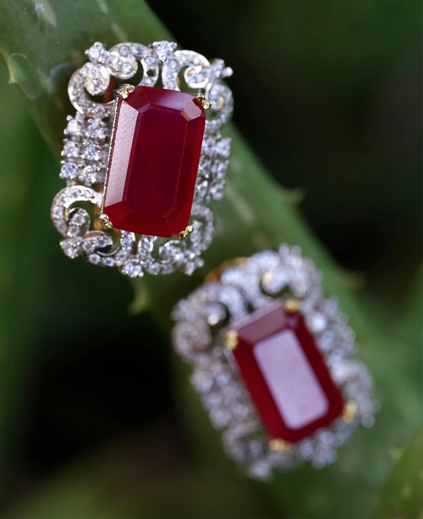 Ruby Baguette Tops