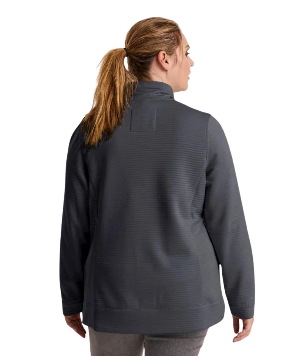 STOY Powerstretch Women’s Plus Size Zip Jacket Dark Navy Sizes 20-32